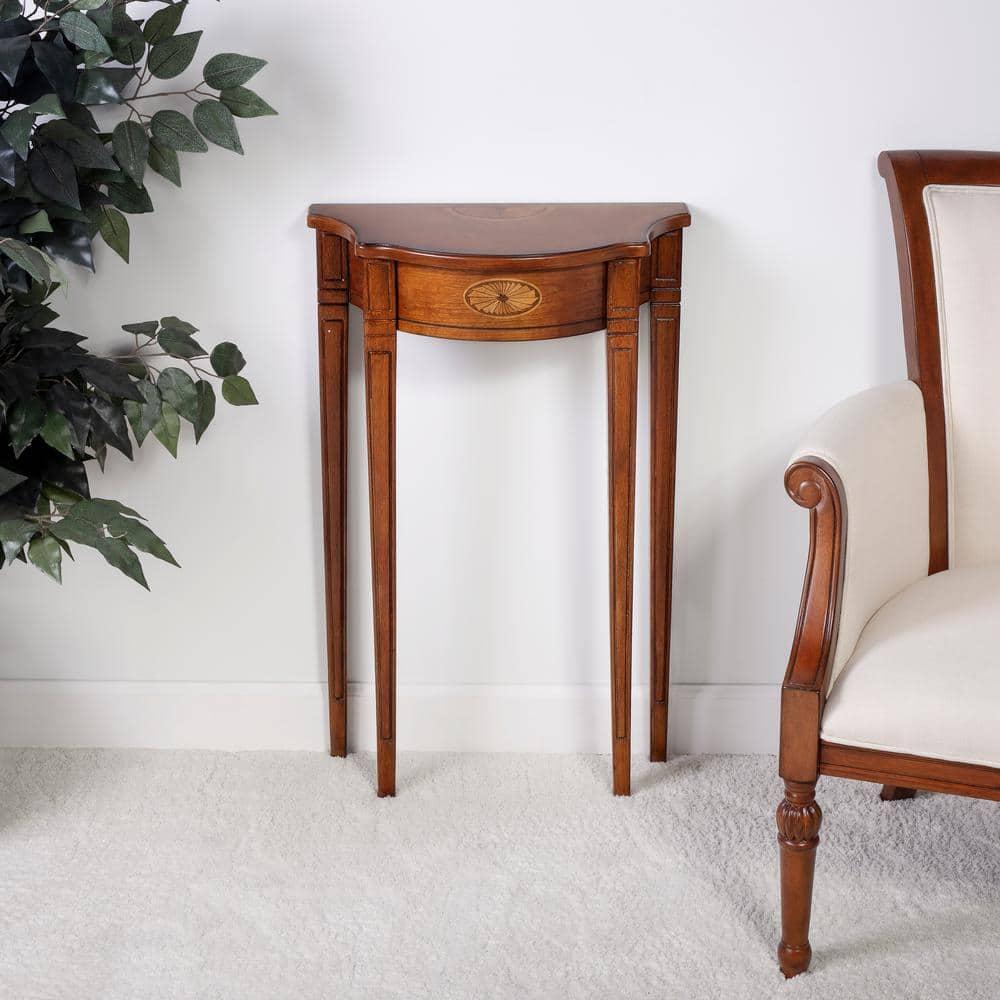Butler Specialty Chester Burl Console Table In Brown