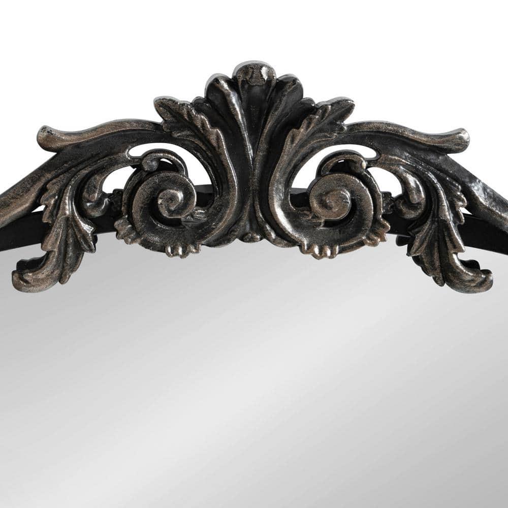 Fleur De Lis Living Anglo Metal Flat Mirror