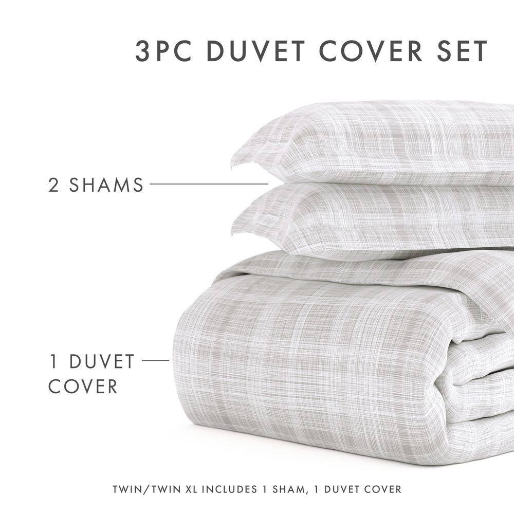 Becky Cameron Becky Cameron Plaid Duvet Cover Set