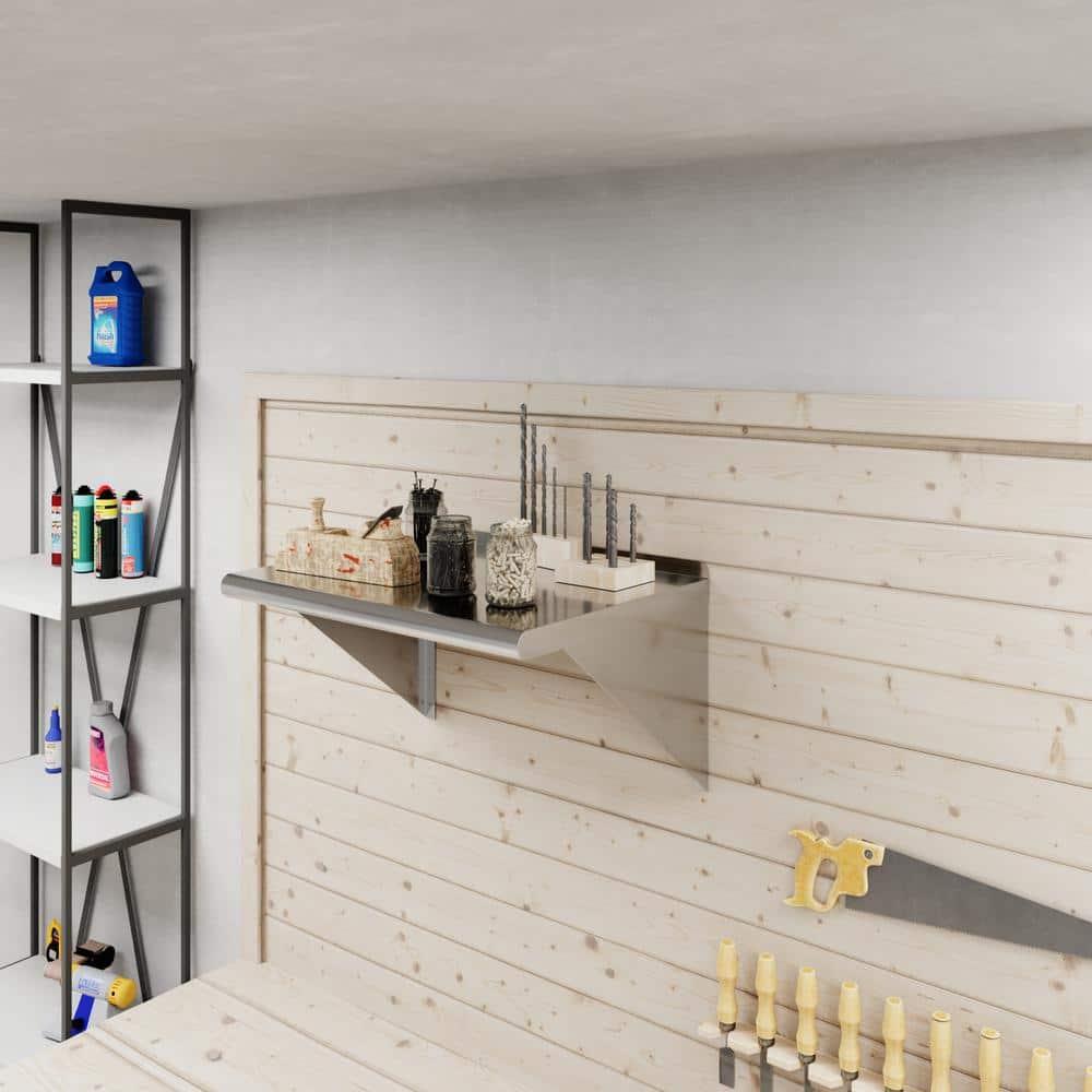 Amgood Utility Metal Wall Shelf. & Reviews | Wayfair