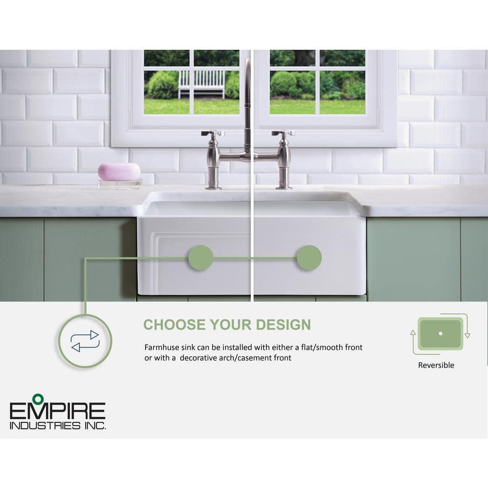 Floretta 24" L x 18" W Farmhouse Kitchen Sink With Grid and Strainer