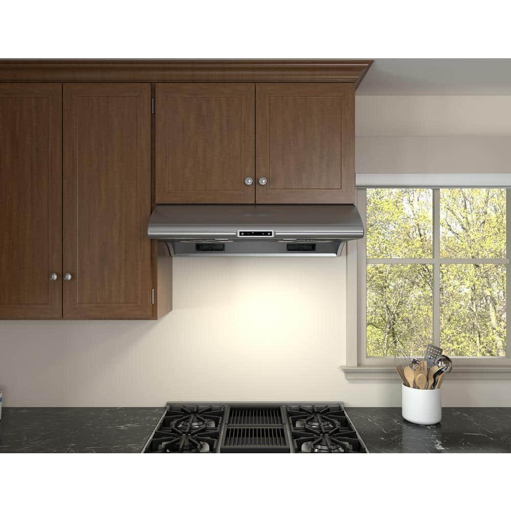 Zephyr Typhoon 30" 850 CFM Under Cabinet Mount Range Hood with LED Lighting