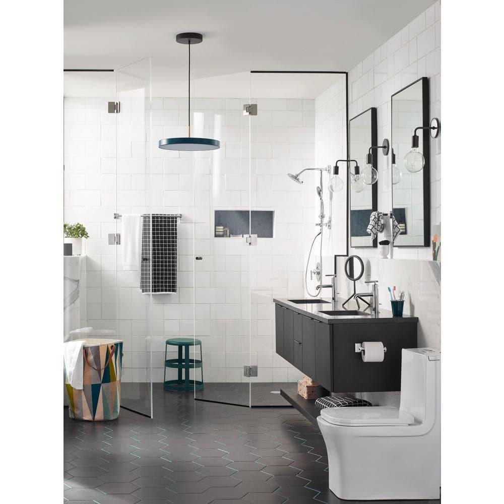 Gibson Single Hole Bathroom Faucet with Drain Assembly