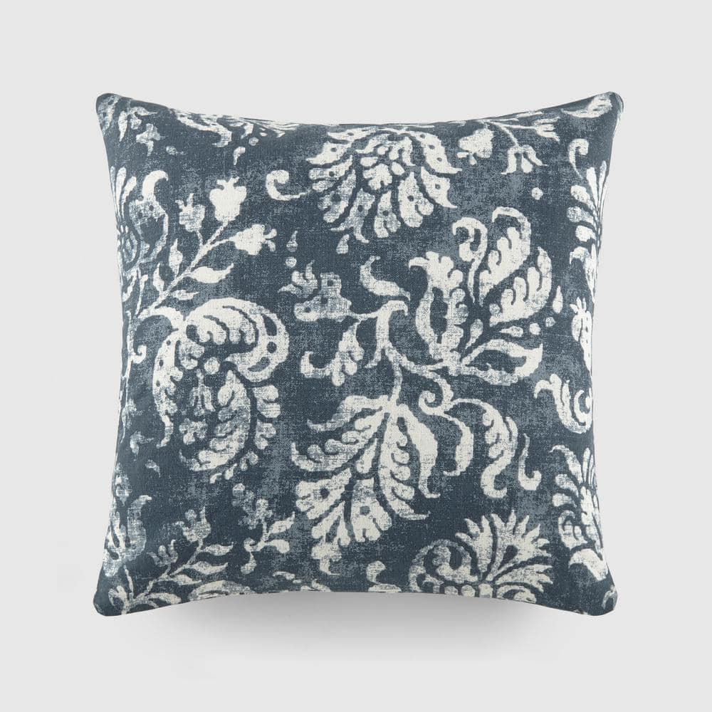 Cotton Throw Square Pillow Cover & Insert