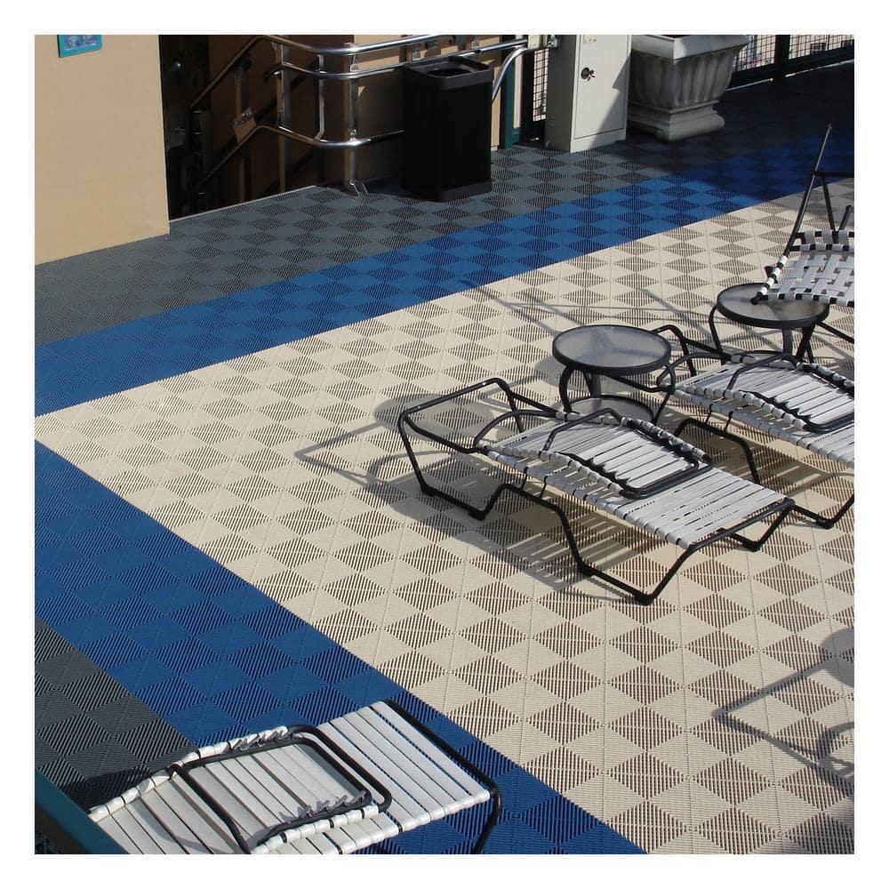 Swisstrax Ribtrax Swisstrax 12'' W x 12'' L Garage Flooring Tiles