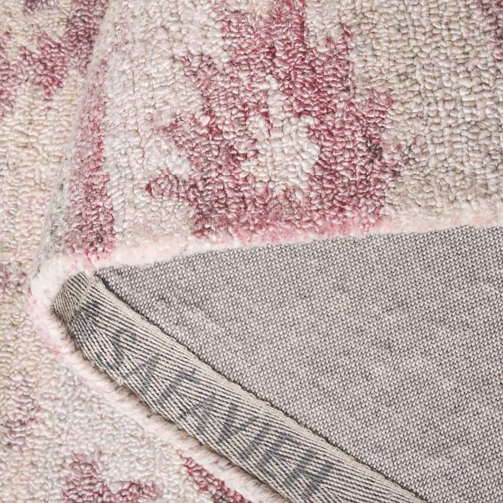 Anatolia AN401 Handmade Tufted Accent Rug - Light Pink - 3' X 5' - Safavieh