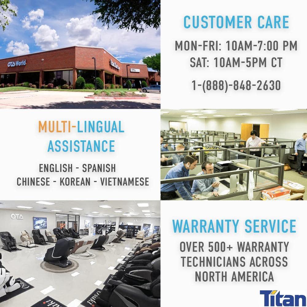 Taupe Faux Leather Zero Gravity Massage Recliner