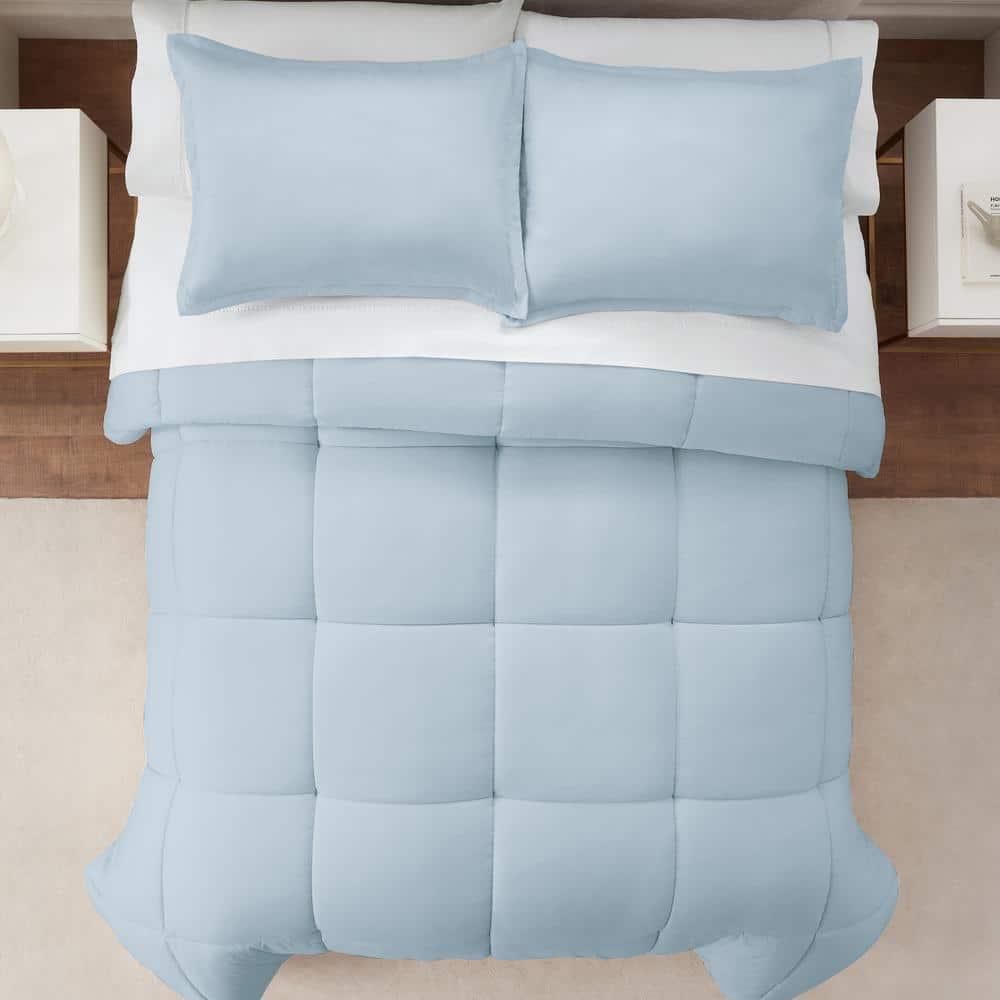 Serta Microfiber 3 Piece Comforter Set