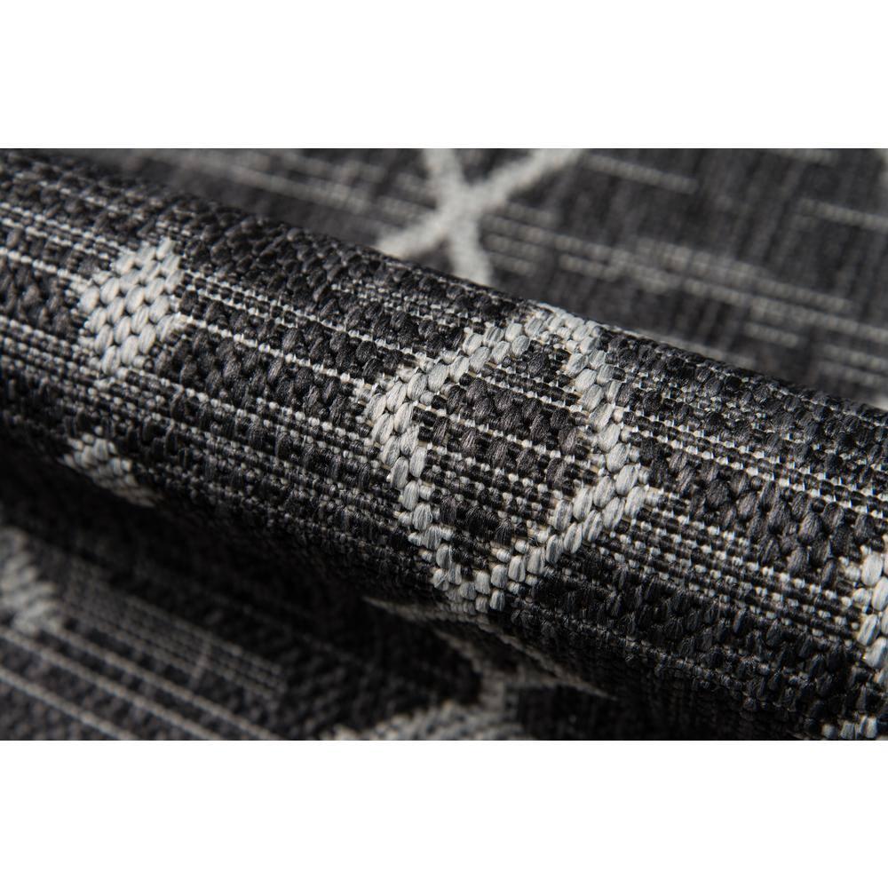 Novogratz Contemporary Rectangle Area Rug, Charcoal, 3'11" X 5'7"