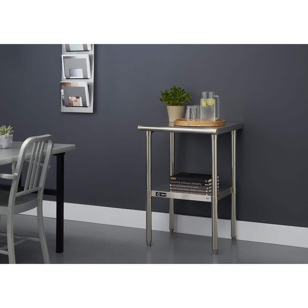 Prep & Savour Hany Metal Prep Table