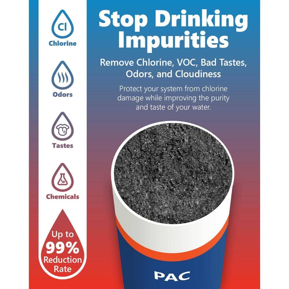 1 Year Elite RO Alkaline Reverse Osmosis System Replacement Filter Set ? 5 Easy Change Quick Twist filters with Alkaline Filter for added Essential Minerals ? 100 GPD RO Membrane