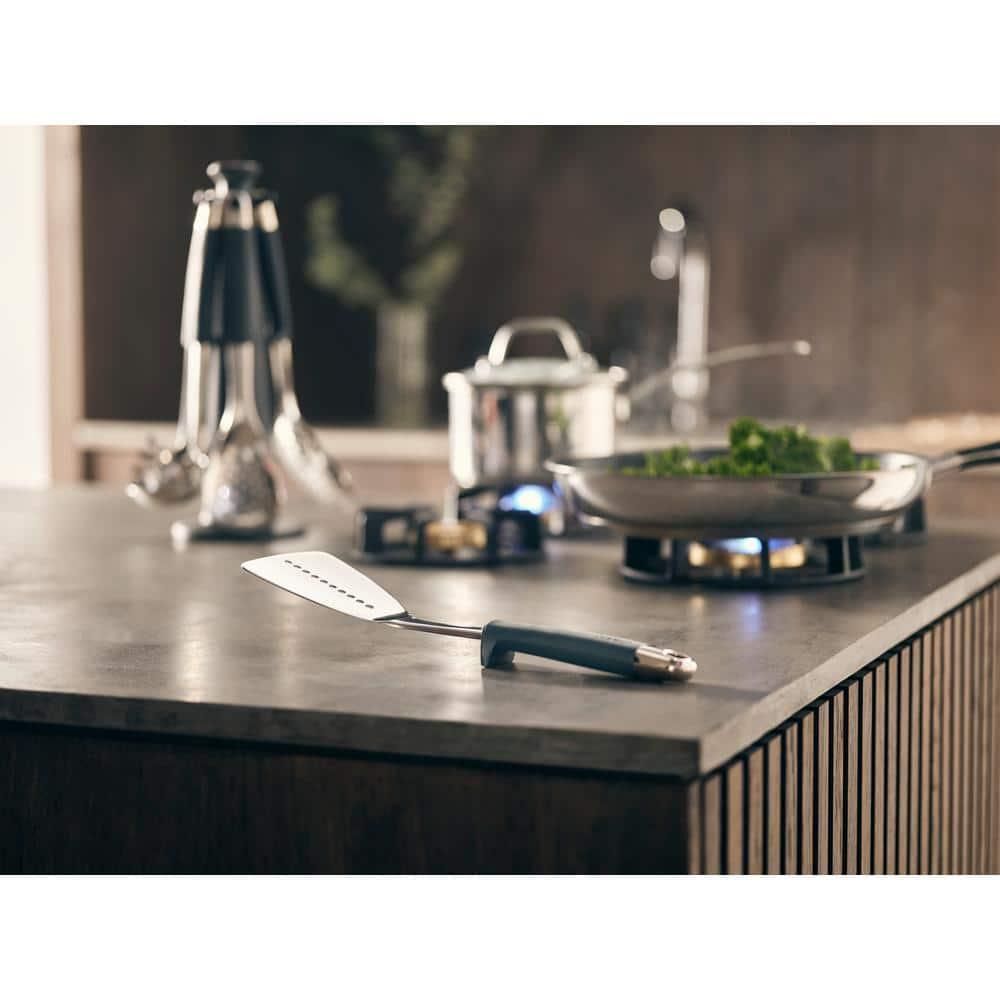 Joseph Joseph 6pc Stainless Steel 100 Collection Rotating Kitchen Utensil Set: Cooking Utensils & Spatula Set, Dishwasher-Safe