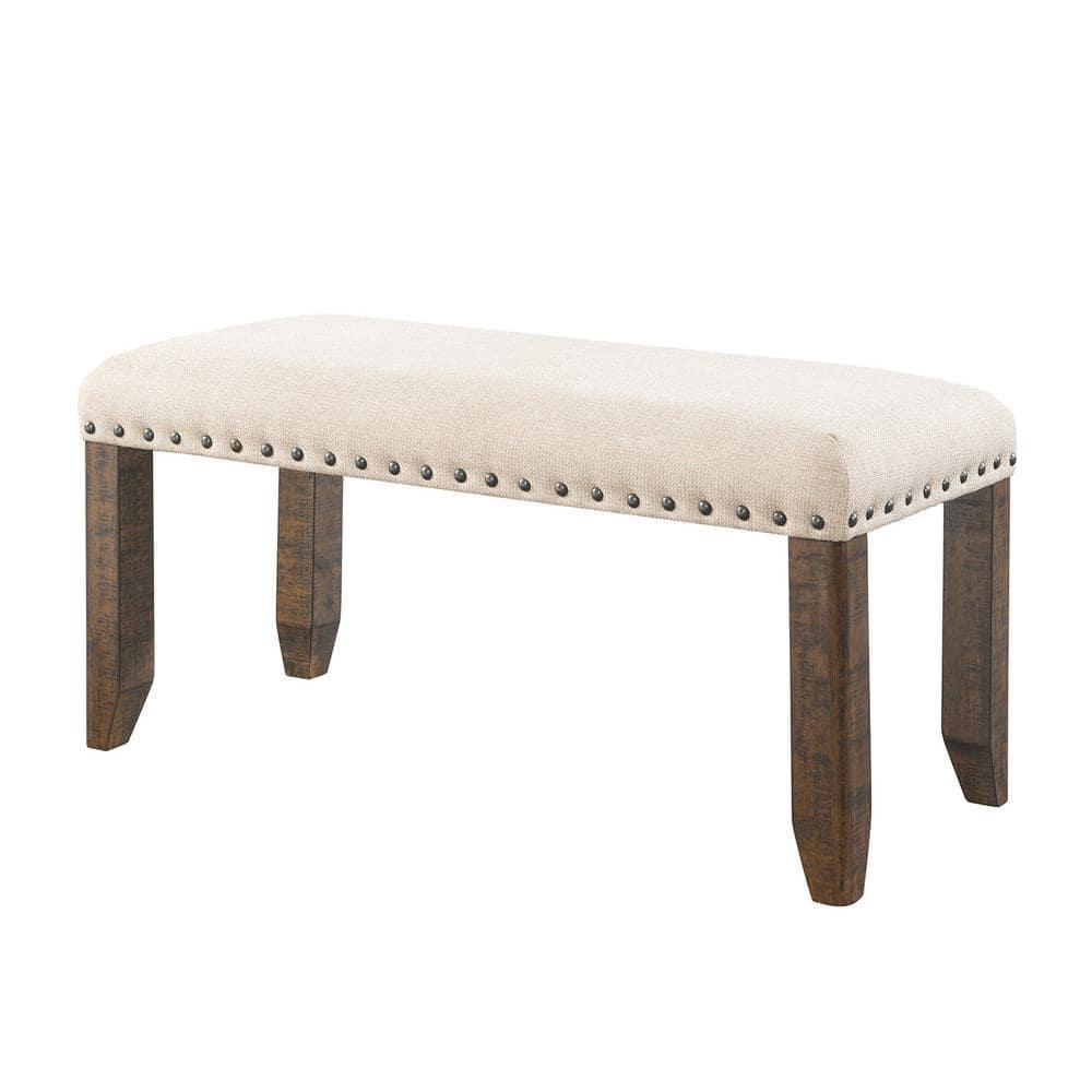 Dex 6pc Extendable Dining Table Set: Smokey Finish, Turnbuckle Detail - Picket House Furnishings