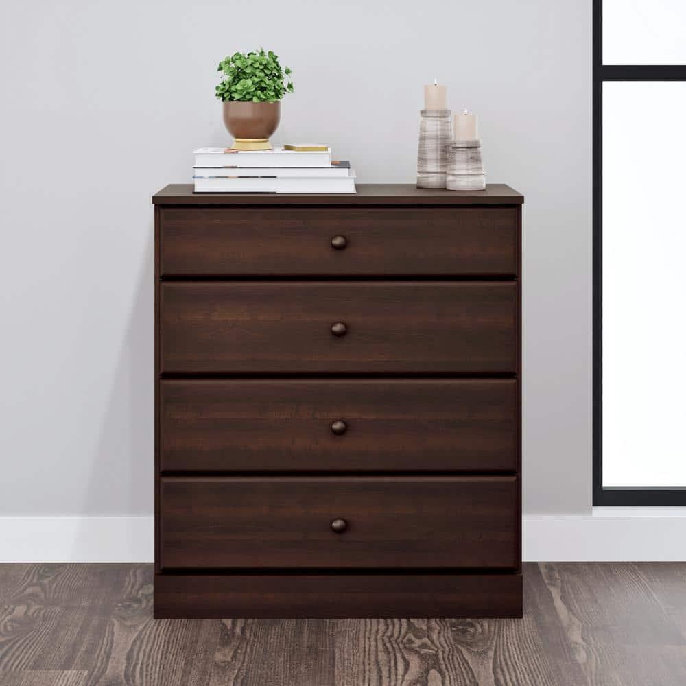 Mcclarrie Simplistic 4 Drawer 30" W Dresser