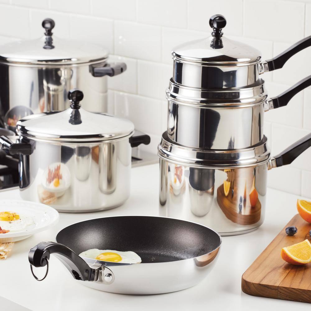 Farberware Farberware Classic Series Stainless Steel Sauté Pan with Lid