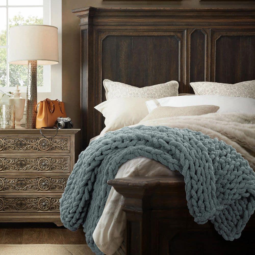 Donna Sharp Chenille Knitted Chenille Throw