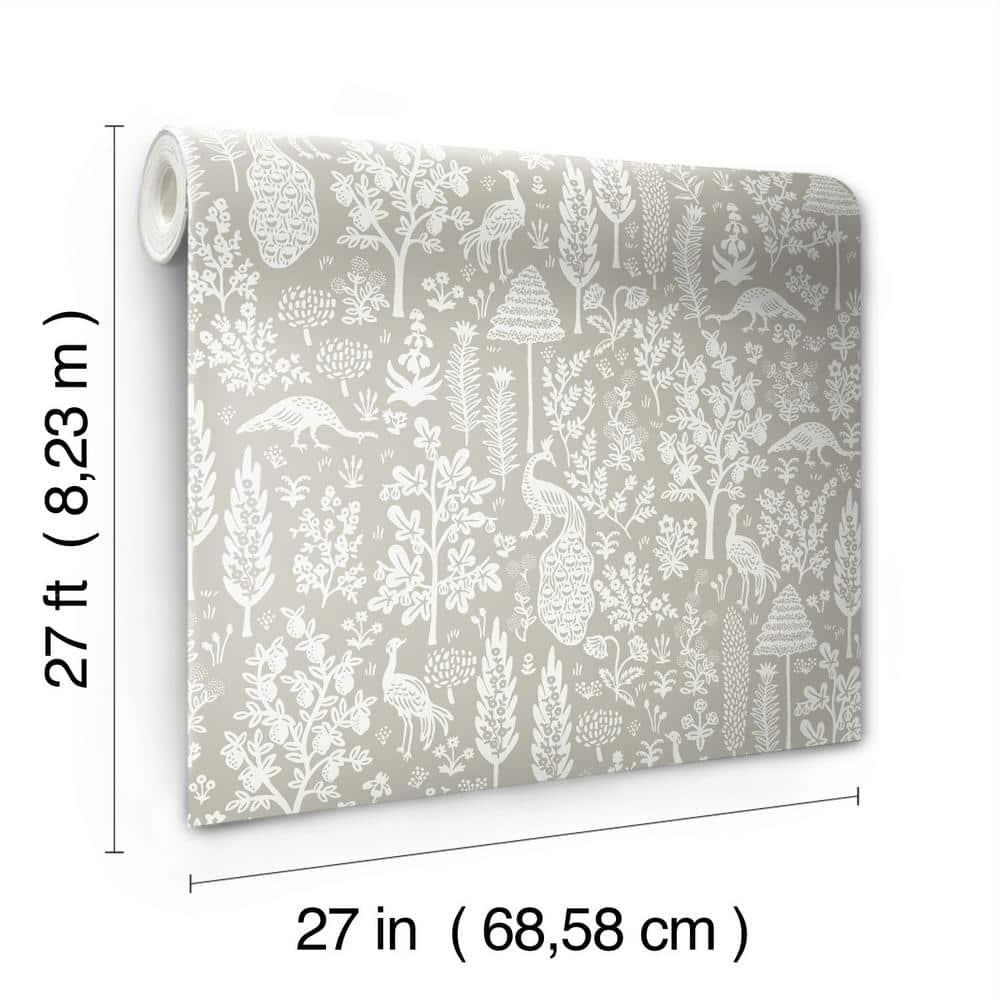 Menagerie Toile 27" L x 27" W Smooth Wallpaper Roll