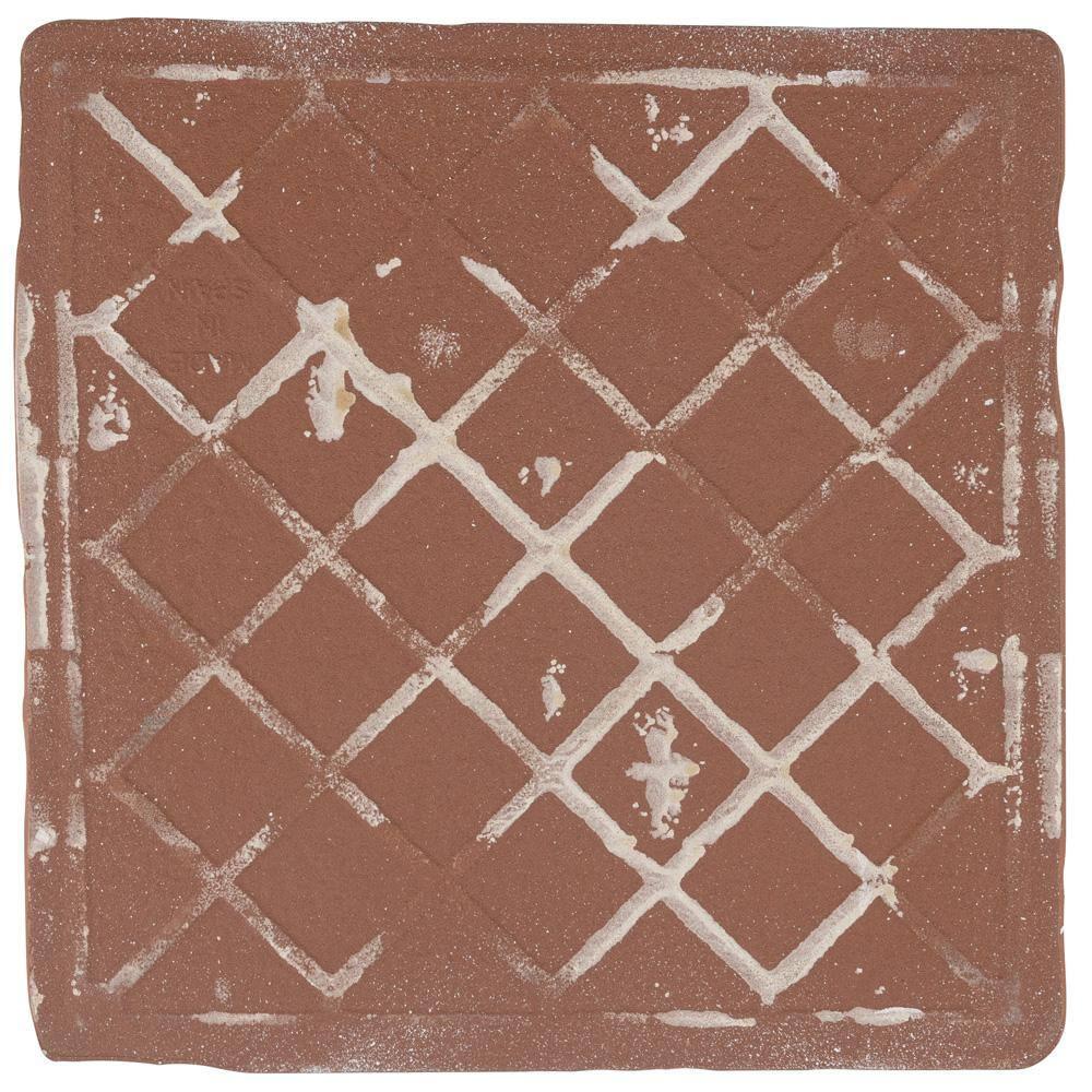 Costa Arena Decor Dahlia 7-3/4 in. x 7-3/4 in. Ceramic Floor and Wall Tile (10.75 sq. ft./Case)