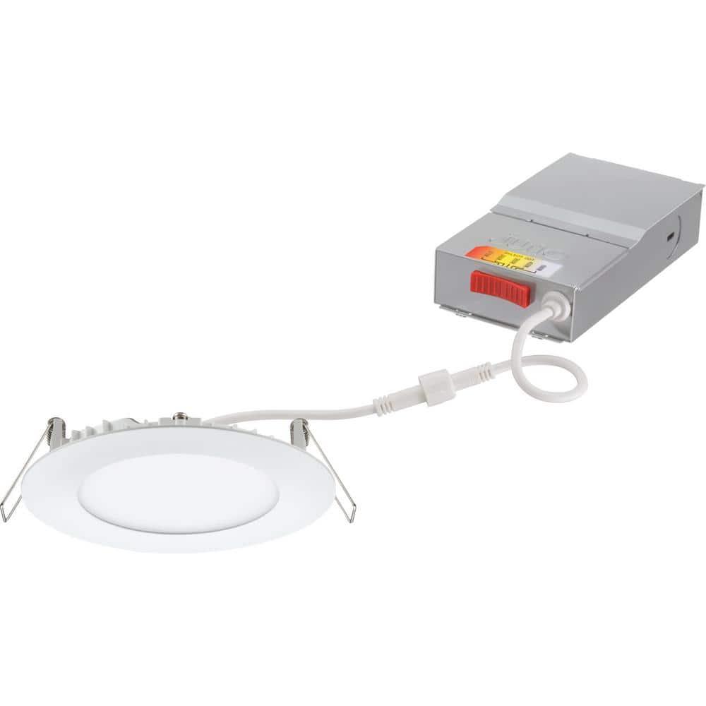 Juno WF4 SWW5 90CRI CP6 MW M2 4'' Tunable Color Temperature Dimmable LED Retrofit Recessed Lighting Kit