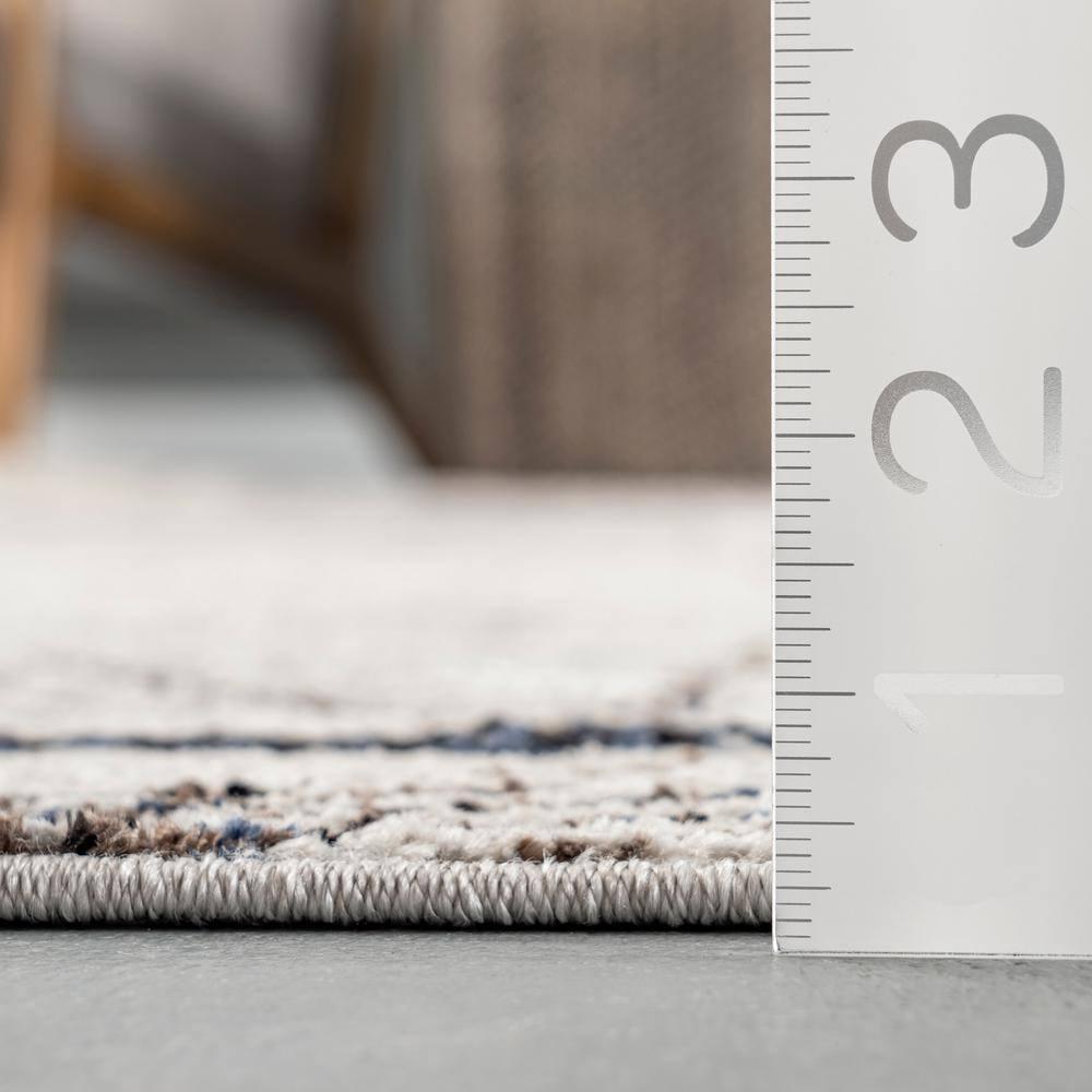 Nuloom Simone Global-Inspired Moroccan Cotton Blend Indoor Area Rug - Beige 5x7