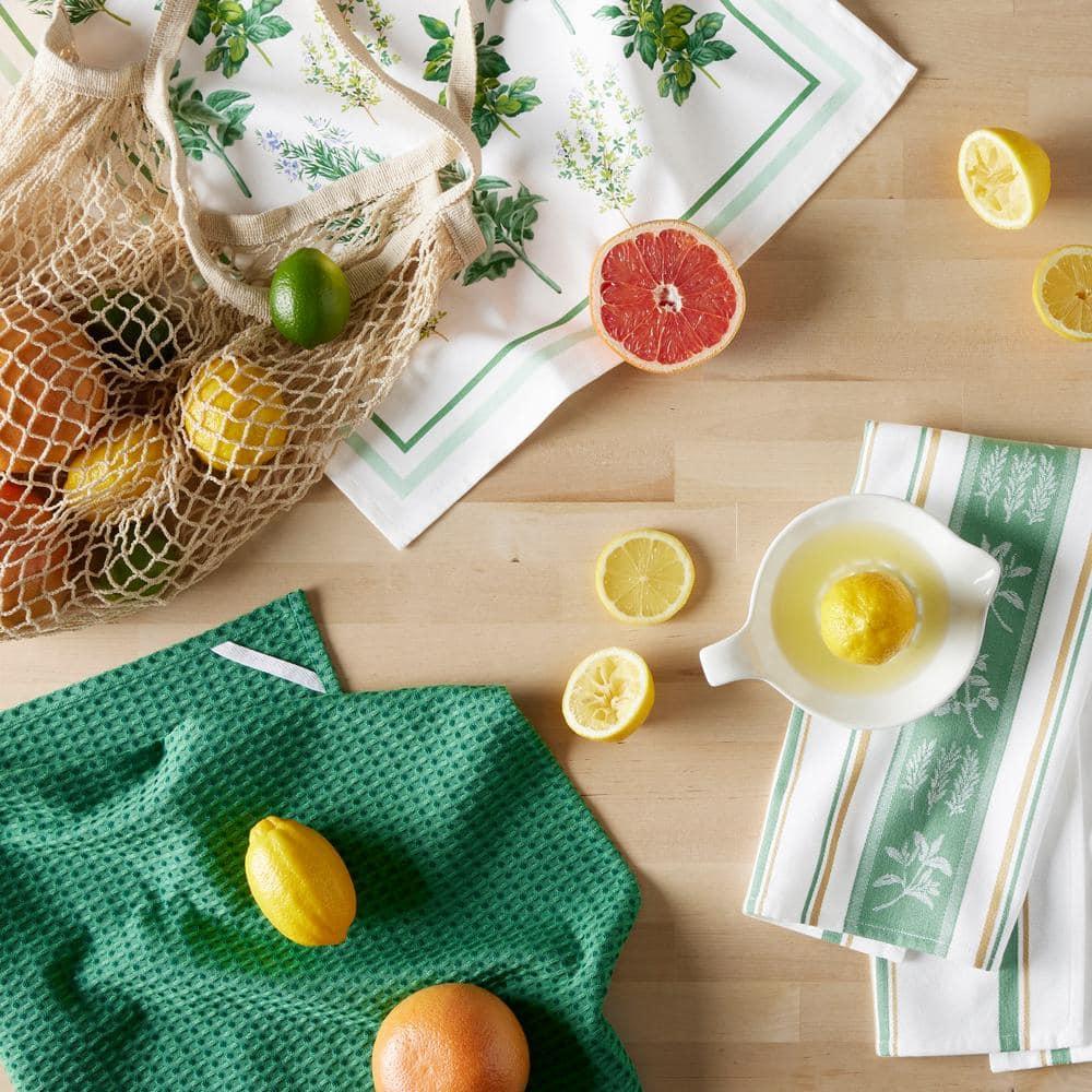 Martha Stewart Herbs Lint-Free Kitchen Towel 3-Pack Set & Reviews | Wayfair