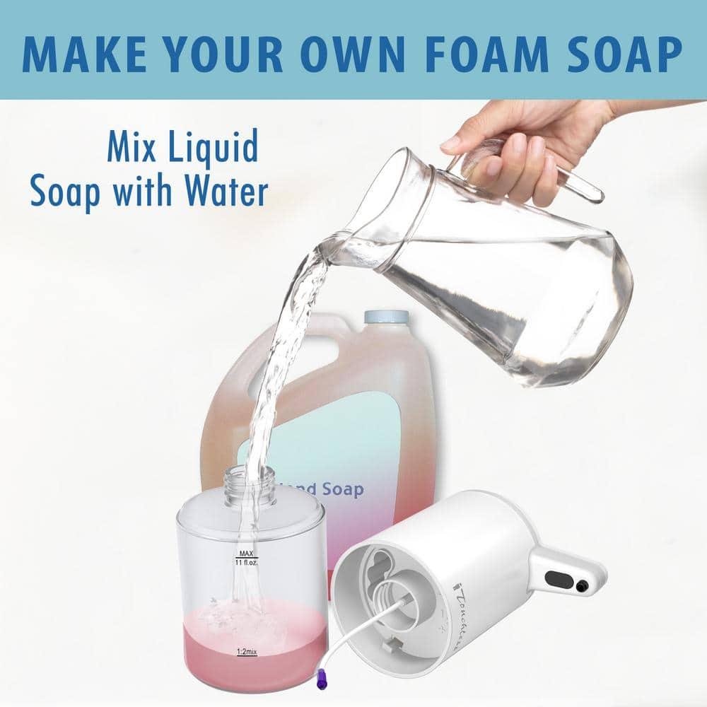iTouchless Automatic Stainless Steel Foaming Soap Dispenser