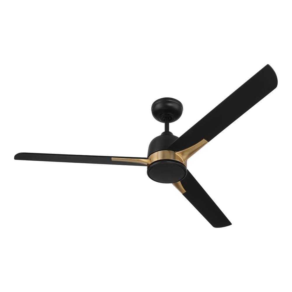 Latitude Run® Eiladh 52" Ceiling Fan with LED Lights & Wall Control