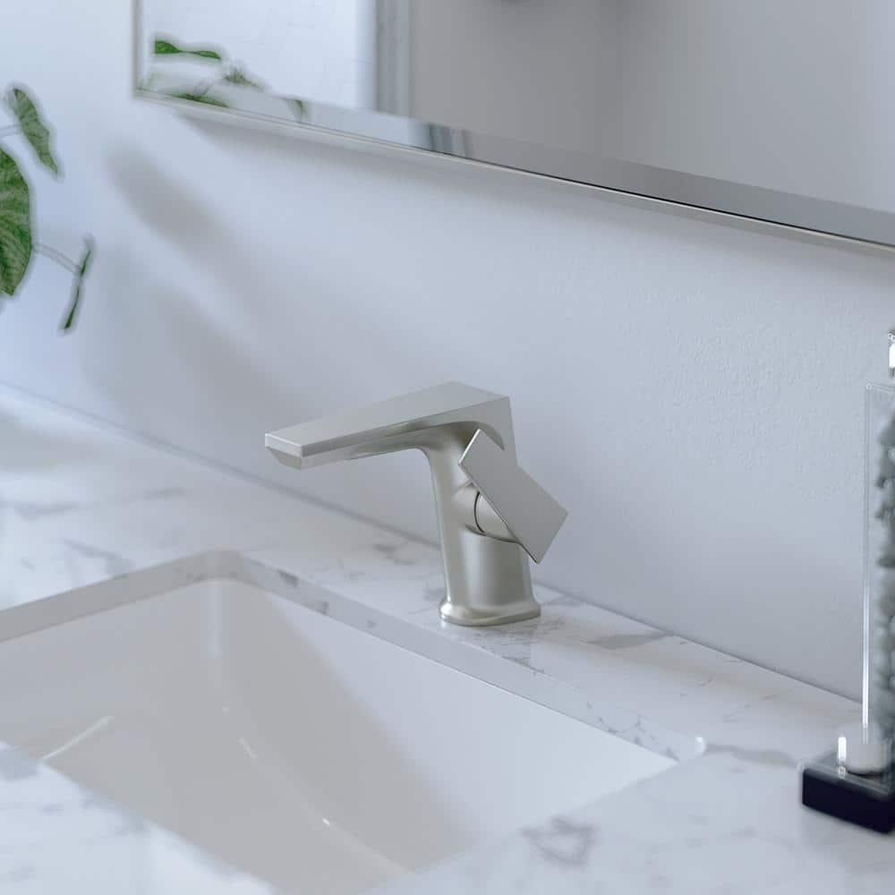 Novatto NP-U193902 Novatto 18.25'' White Porcelain Rectangular Bathroom Sink with Overflow