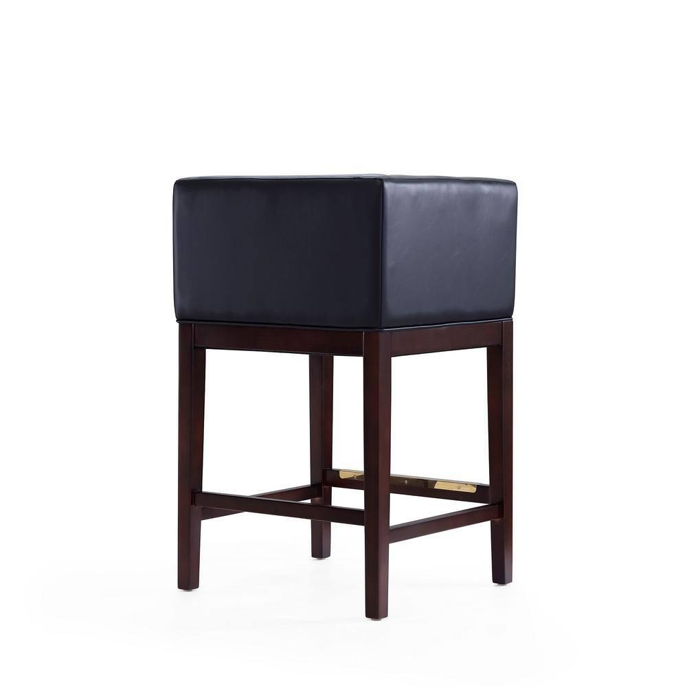 Kingsley Upholstered 30'' Counter Stool with Solid Wood Frame