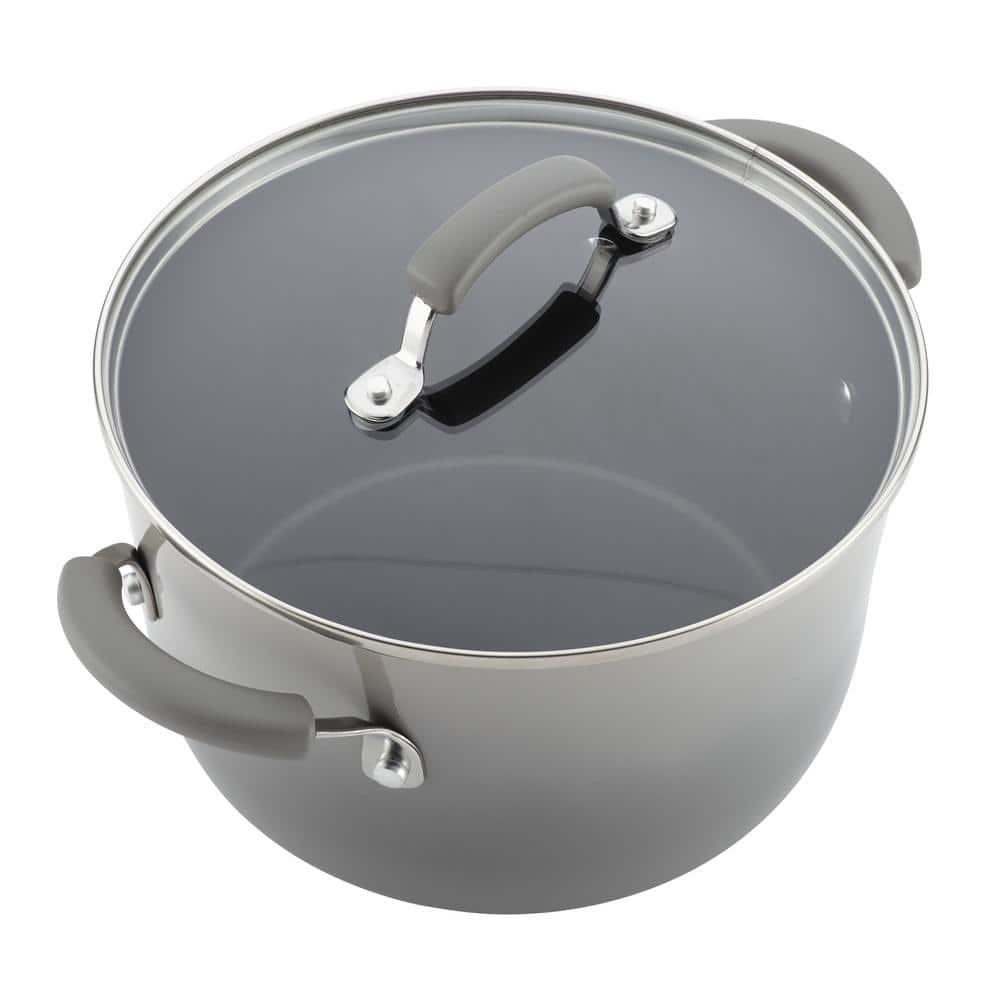 Rachael Ray Rachael Ray Classic Brights Nonstick Cookware Pots and Pans Set, 14 Piece