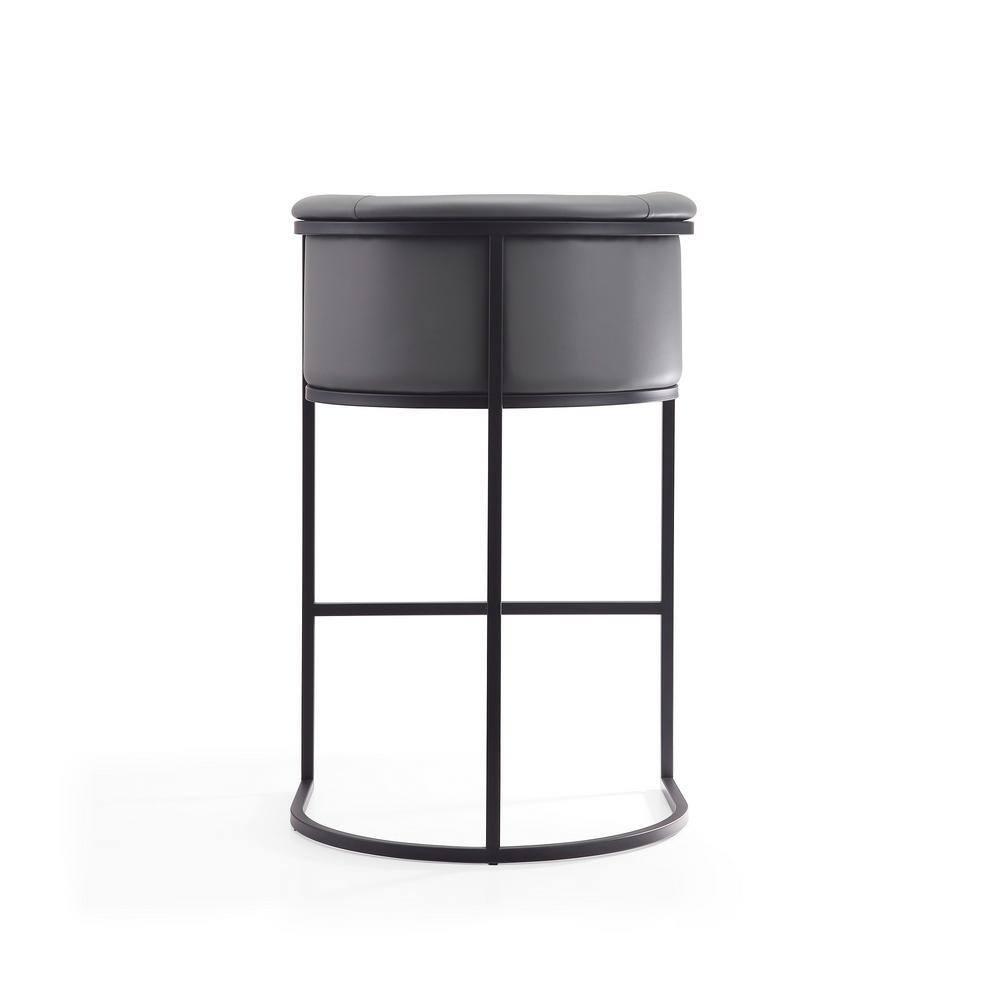 Chainey Upholstered Counter Stool with Metal Frame