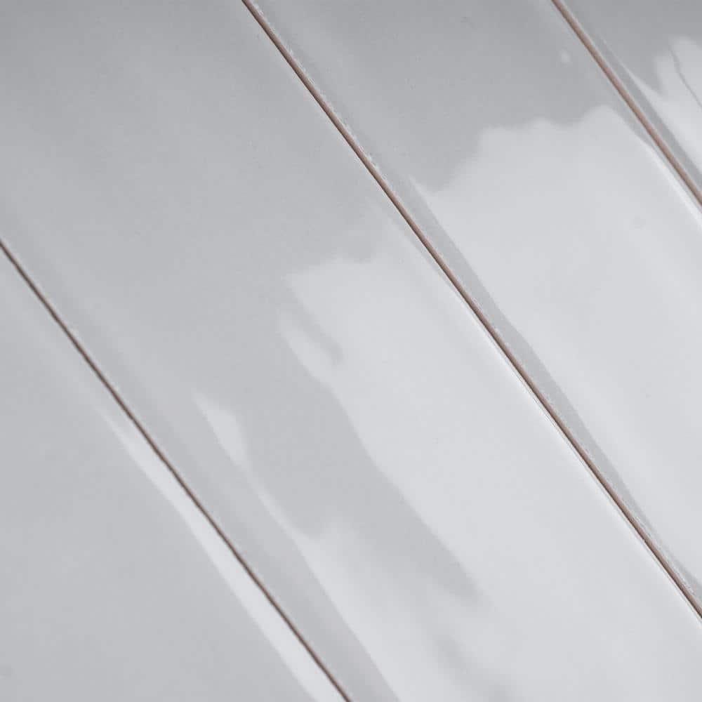 Nova 1.97 in. X 11.81 in. Polished Ceramic Subway Wall Tile