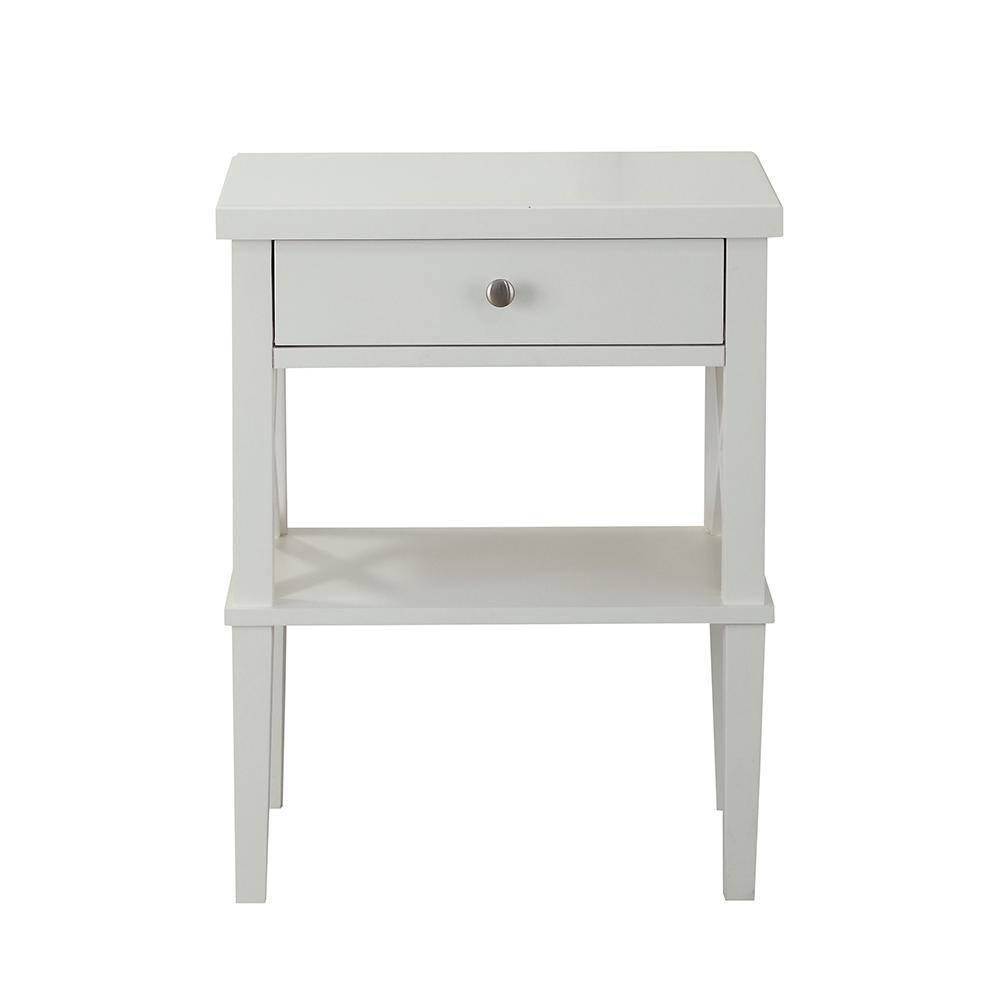 Marta Nightstand in White - Comfort Pointe