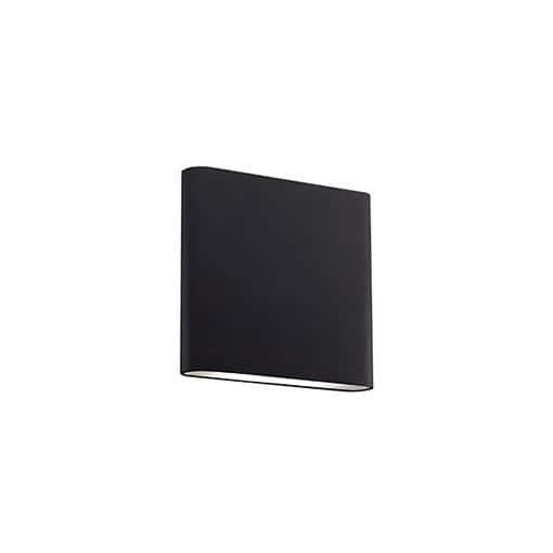 Black Aluminum Dimmable LED Wall Sconce