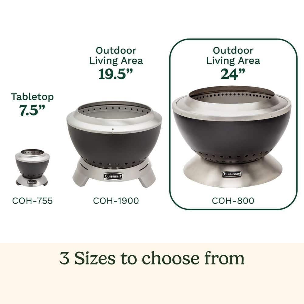 Cuisinart® 24" Round Cleanburn Fire Pit