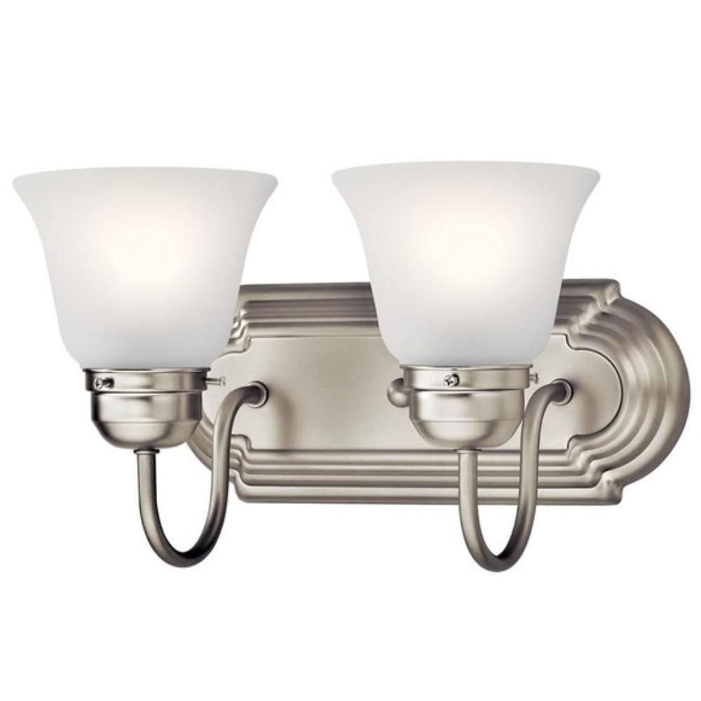 Kichler Lighting 2 - Light Vanity in  Brushed Nickel