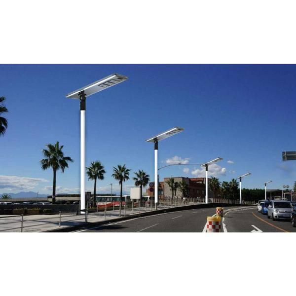 eLEDing ELEDing Outdoor LED Motion Sensor Street Light with Solar Panels