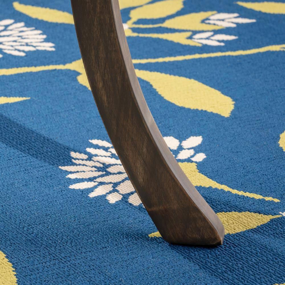 Noble House Hermosa 31.5" Square Wooden Patio Dining Table in Gray