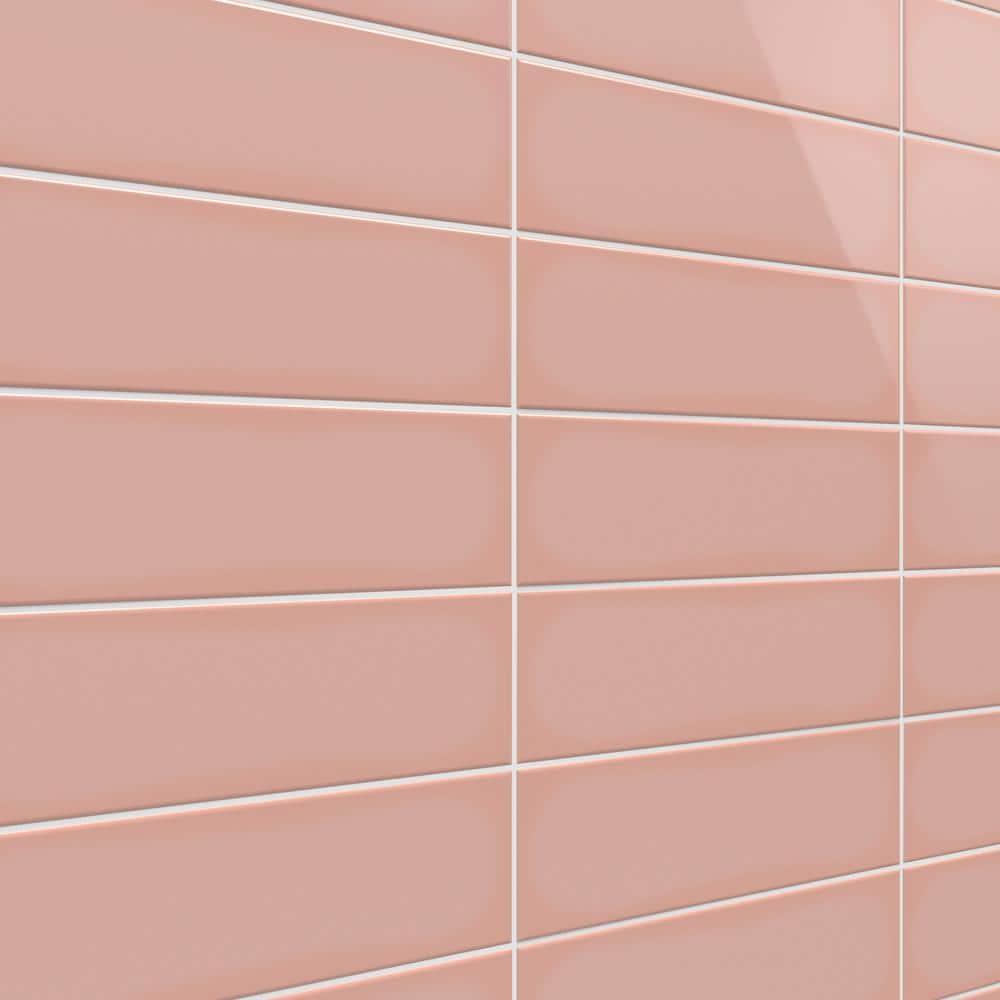Remington 3.93 in. x 11.81 in. Polished Porcelain Subway Wall Tile (13.55 Sq. Ft. / Case)