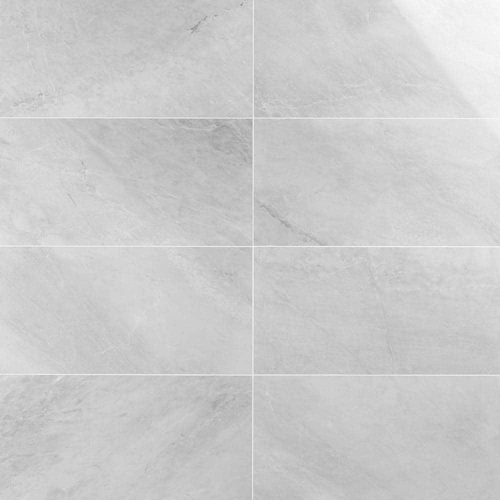 Bond Tile 12" x 24" Porcelain Marble Look Wall & Floor Tile