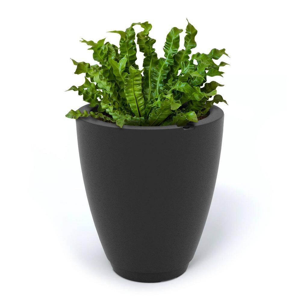 Mayne Inc. Caprio Tall Resin Pot Planter with Water Reservoir
