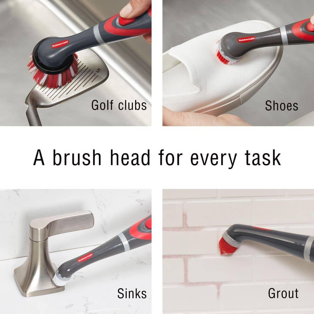 Rubbermaid Power Scrubber - 18pc