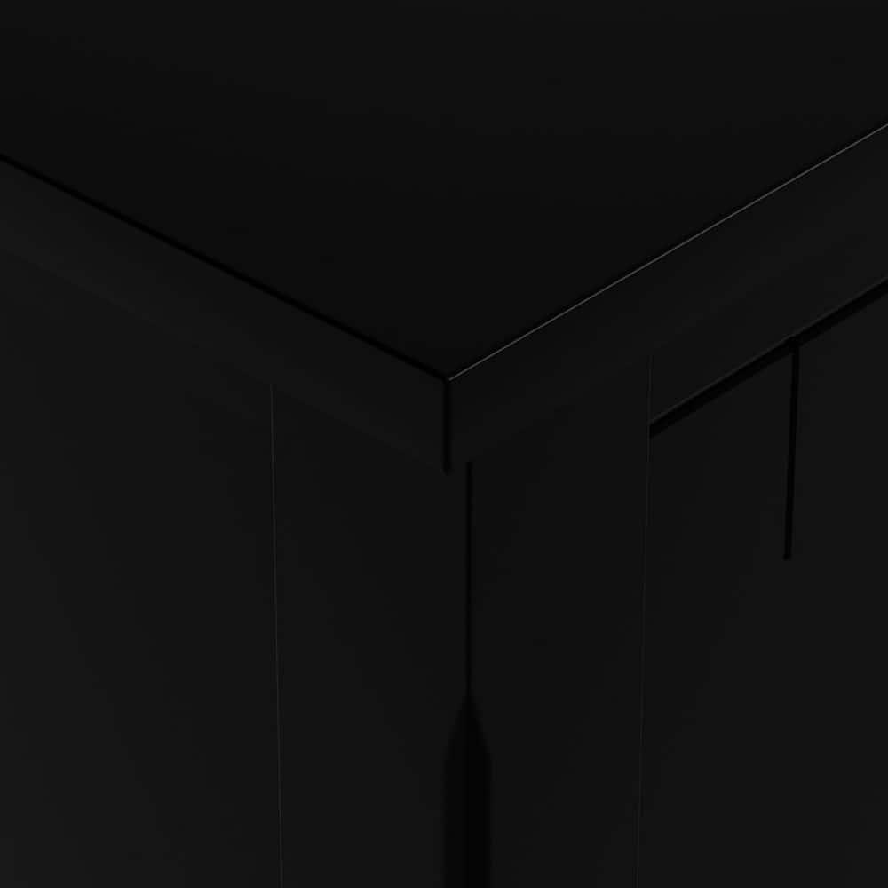 Simpli Home Warm Shaker 72"W Solid Wood TV Stand for TVs up to 80" with 4 Storage Cabinets and 2 Drawers