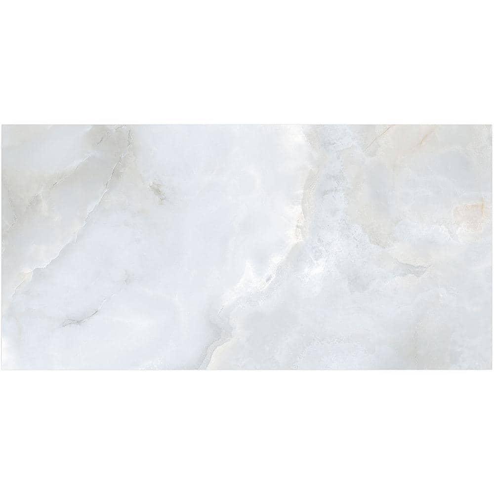 24" x 47" Porcelain Marble Look Wall & Floor Tile (15.49 Sq. Ft. / case)