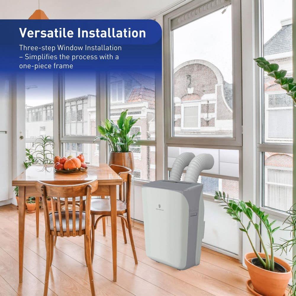 Friedrich 7500 BTU Wi-Fi Connected Portable Air Conditioner with Remote Included