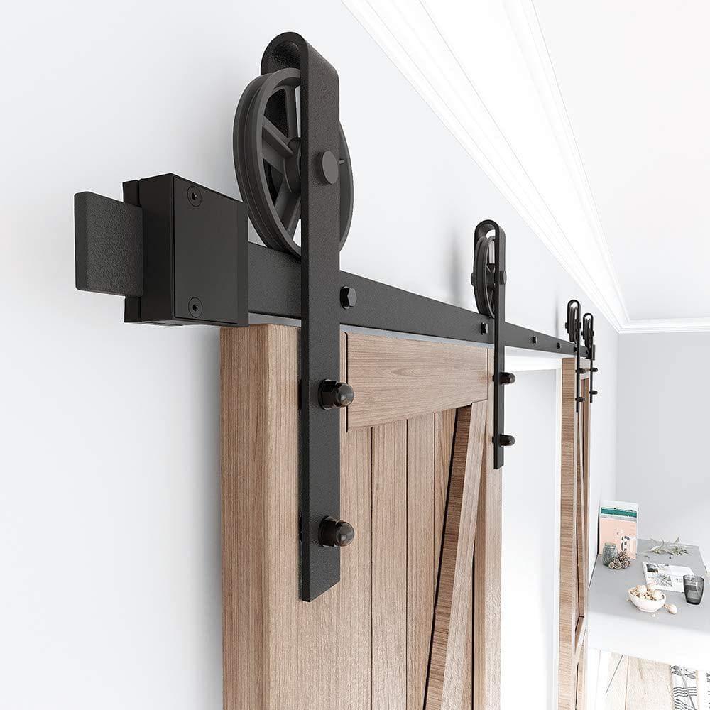 Lazio Sliding Standard Double Barn Door Hardware Kit