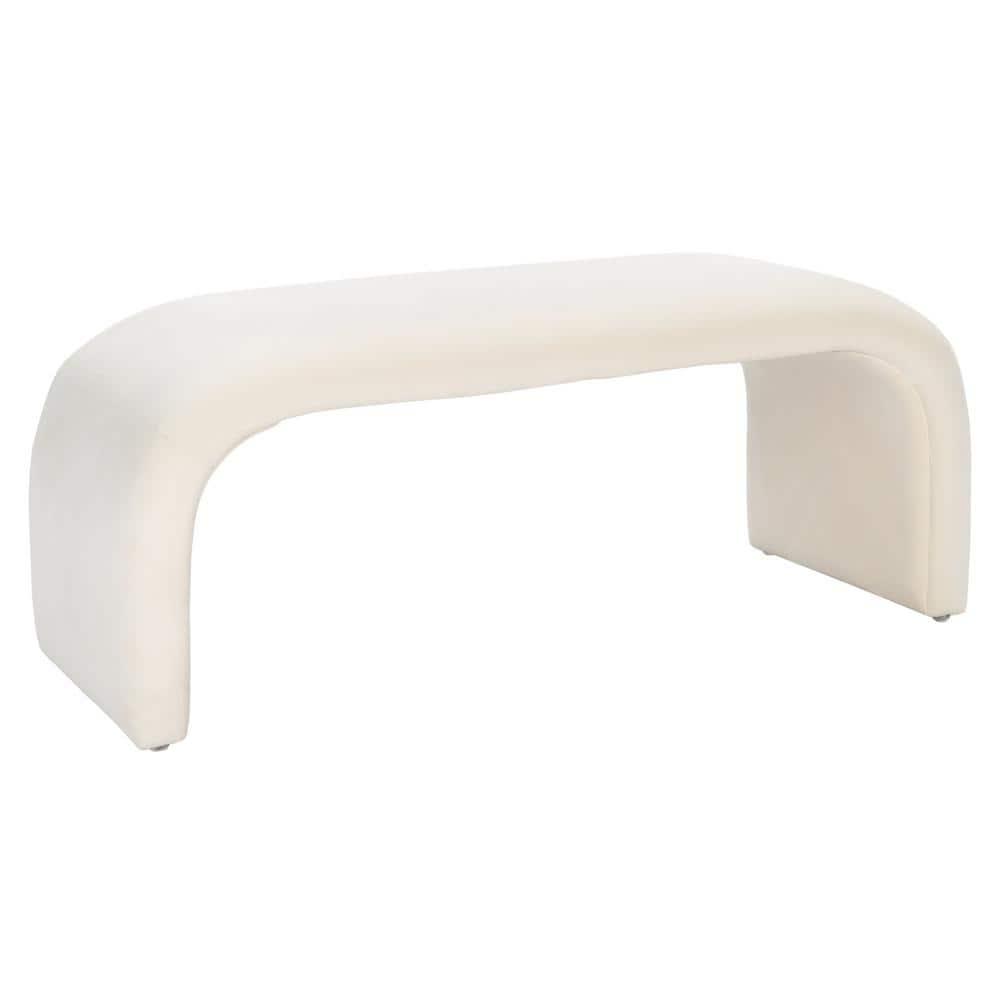 Tenko Bench - Cream - Safavieh