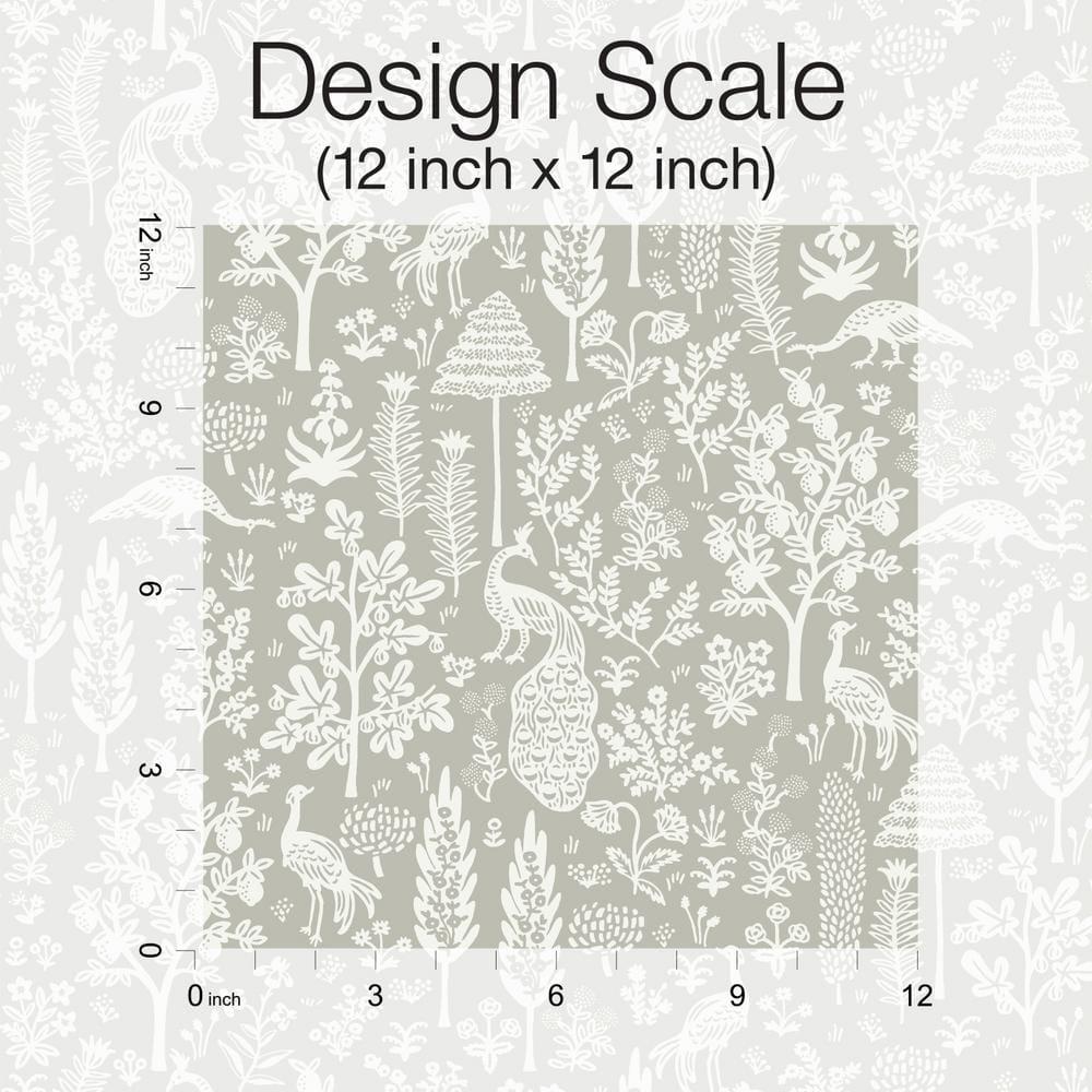 Menagerie Toile 27" L x 27" W Smooth Wallpaper Roll