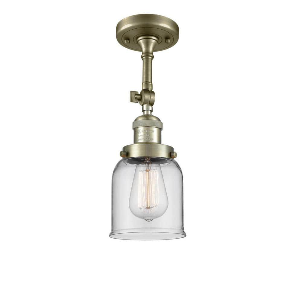 Innovations Lighting Bell 1 - Light Sconce in  Antique Brass