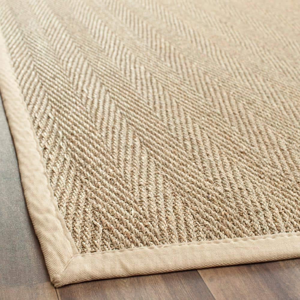 Natural Fiber NF115 Power Loomed Indoor Runner Rug - Natural/Beige - 2'6"x8' - Safavieh.